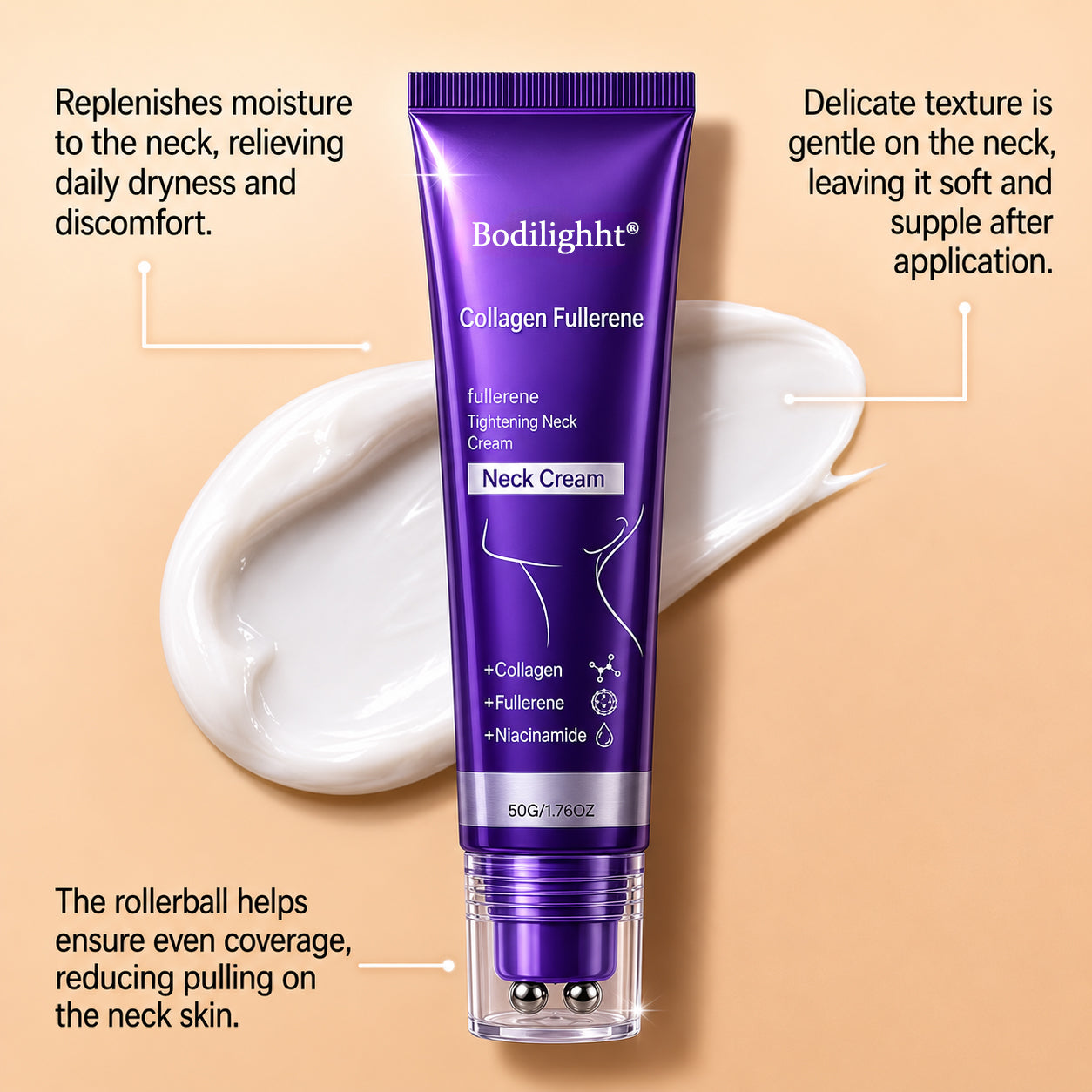Advanced Collagen V-Roller Neck Cream