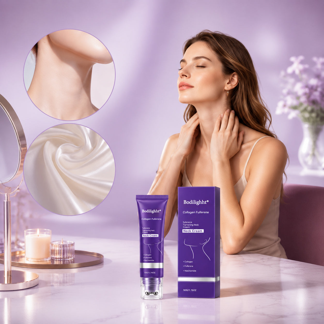 Advanced Collagen V-Roller Neck Cream