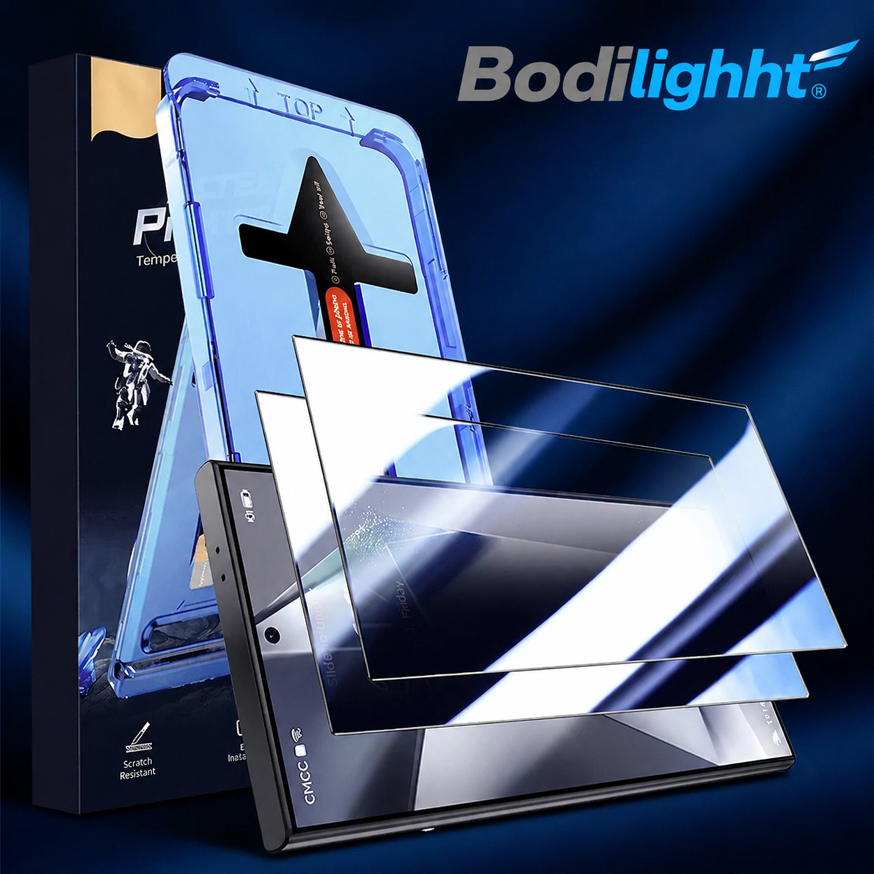 📱2026 New Premium 9H Tempered Glass Suitable For Samsung Series- Dust Free Without Bubbles