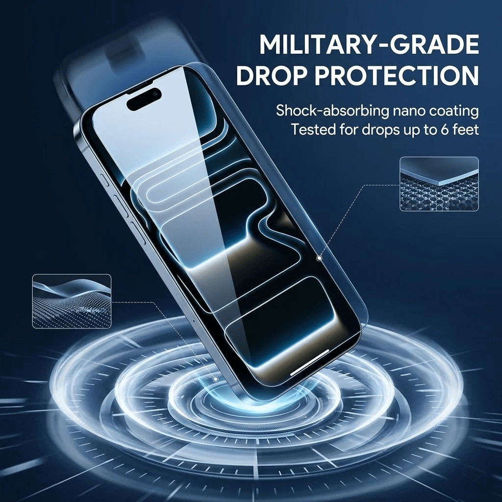 📱2026 New Invisible Screen Protector For iphone-Easy Installation