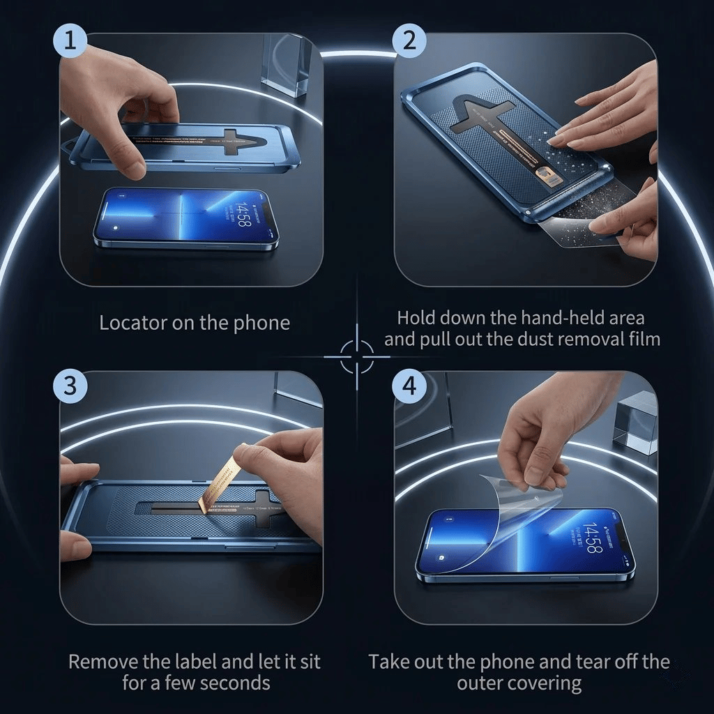 📱2026 New Invisible Screen Protector For iphone-Easy Installation